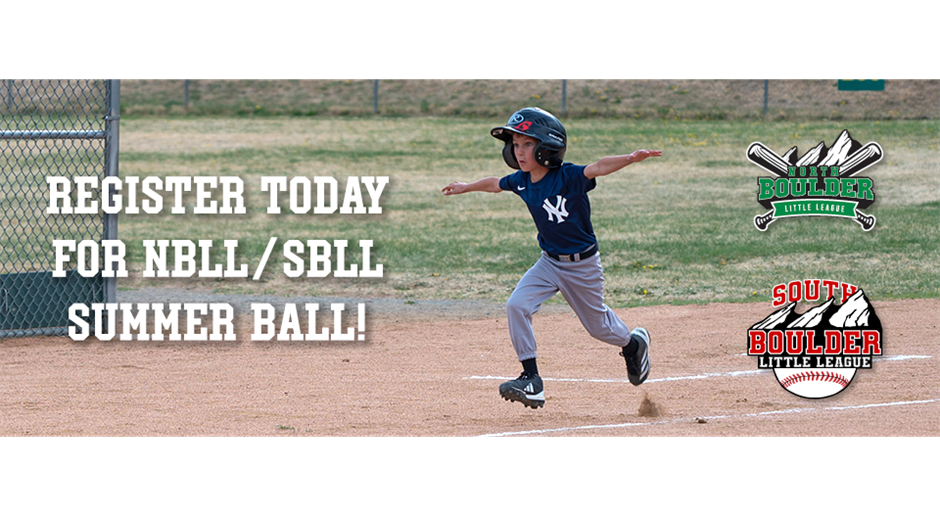 Summer Recreation Baseball - North and South Boulder